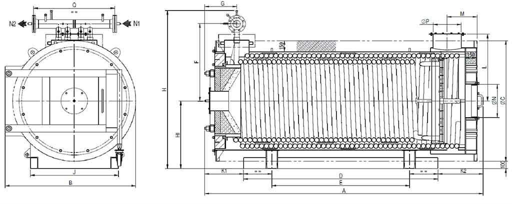 Thermal Oil Boiler (200 to 2800 KW)